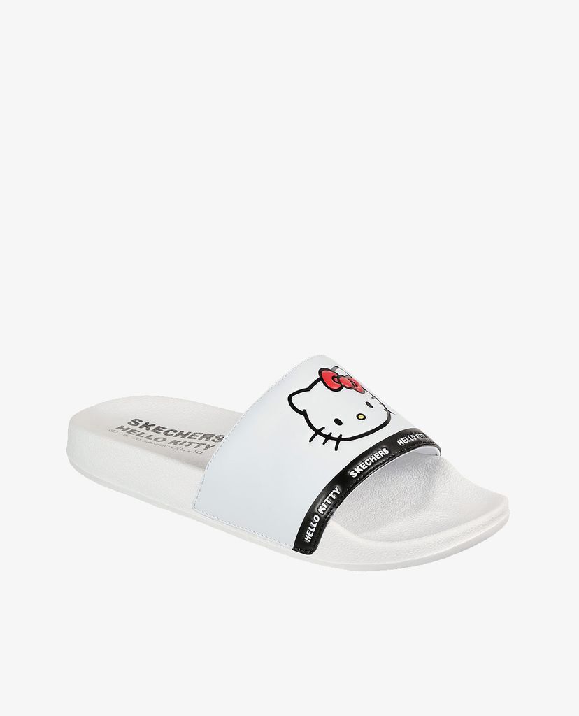 SKECHERS - Dép nữ quai ngang Hello Kitty Cali Pop Ups