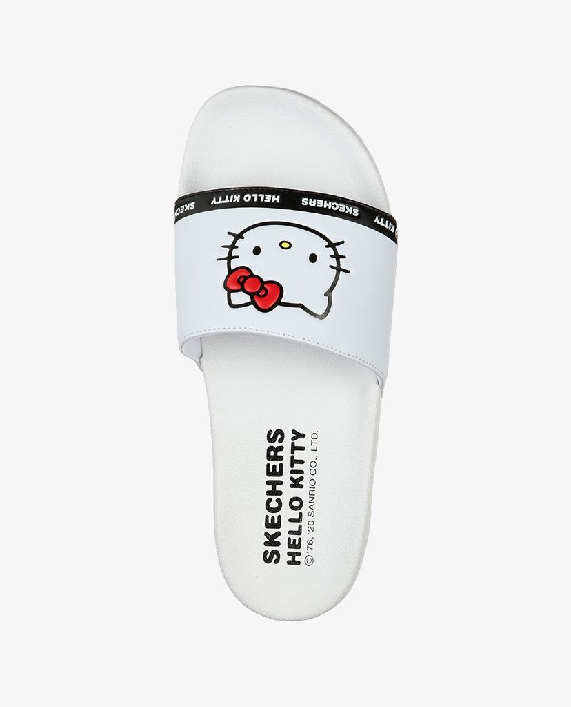 SKECHERS - Dép nữ quai ngang Hello Kitty Cali Pop Ups