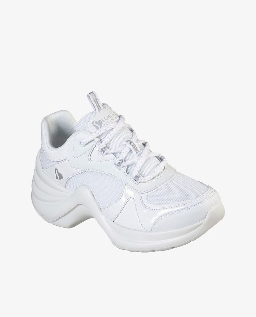 SKECHERS - Giày sneaker nữ thắt dây Solei St Groovey Core