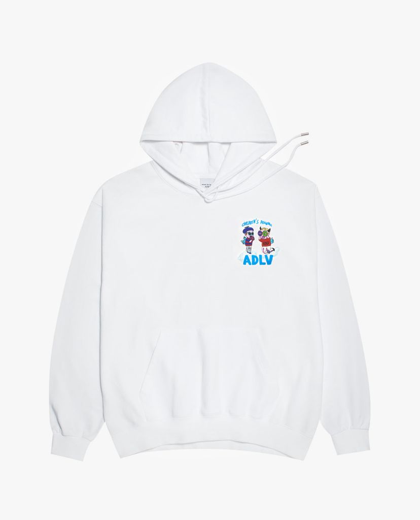 ADLV - Áo hoodie tay dài mũ trùm Angel And Devil