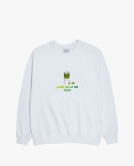 ADLV - Áo sweatshirt tay dài cổ tròn Tennis Shop