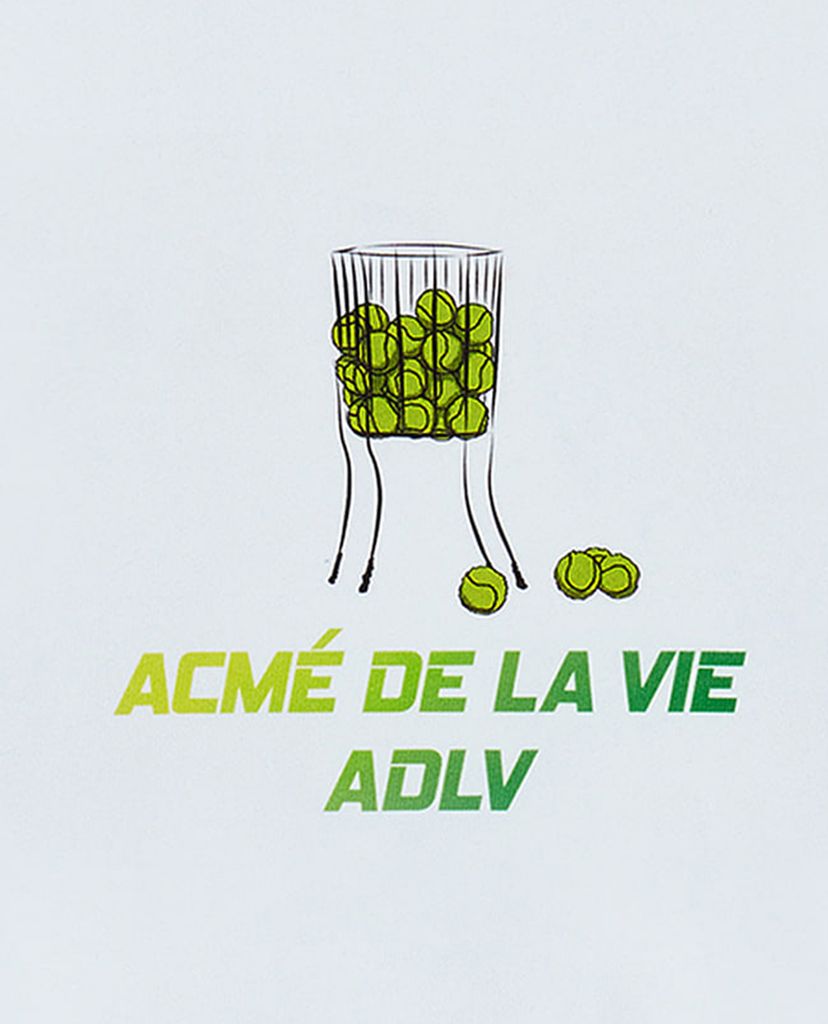 ADLV - Áo sweatshirt tay dài cổ tròn Tennis Shop