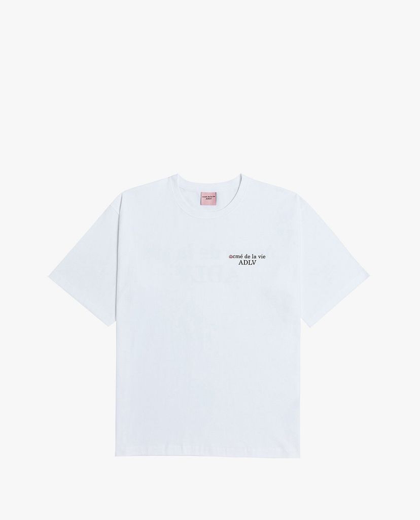 ADLV - Áo thun ngắn tay cổ tròn Kakao X ADLV Signature Logo Apeach