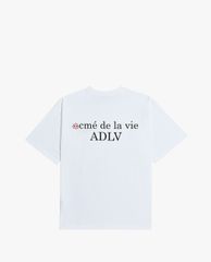 ADLV - Áo thun ngắn tay cổ tròn Kakao X ADLV Signature Logo Apeach