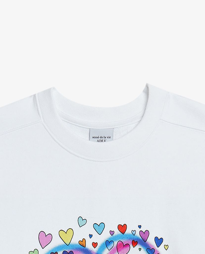 ADLV - Áo sweatshirt tay dài cổ tròn Stray Heart