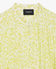 THE KOOPLES - Áo sơ mi nữ tay dài cổ V phom suông thời trang