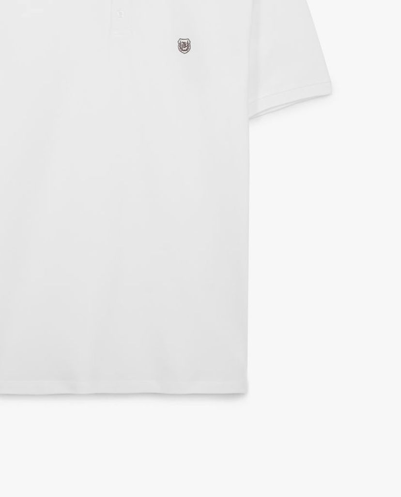 THE KOOPLES - Áo polo nam tay ngắn White Cotton