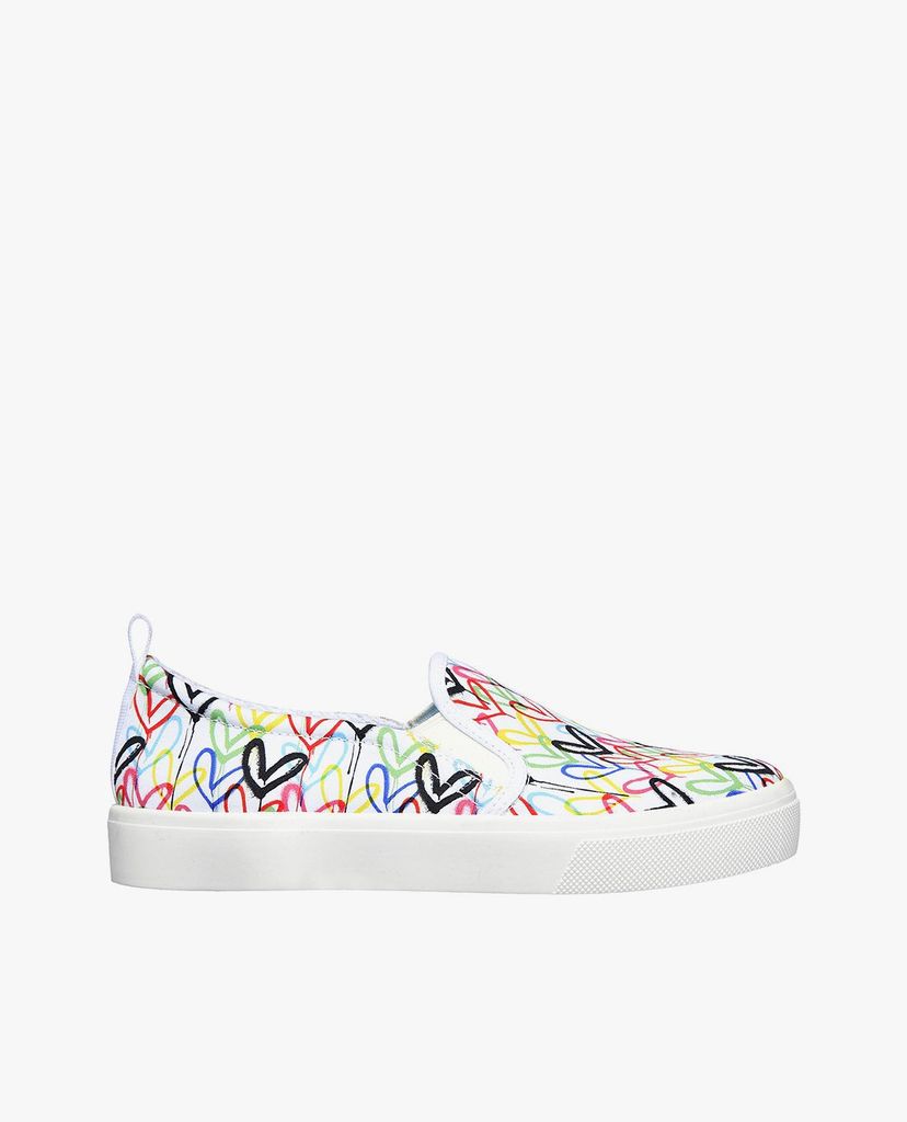 SKECHERS - Giày slip on nữ Skechers x JGoldcrown Poppy Drippin Love