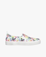 SKECHERS - Giày slip on nữ Skechers x JGoldcrown Poppy Drippin Love