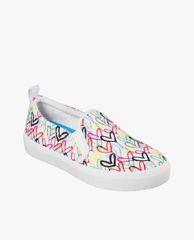 SKECHERS - Giày slip on nữ Skechers x JGoldcrown Poppy Drippin Love