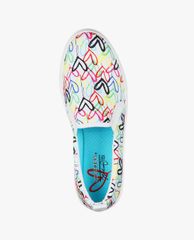 SKECHERS - Giày slip on nữ Skechers x JGoldcrown Poppy Drippin Love