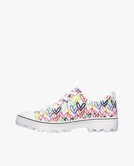 SKECHERS - Giày sneaker nữ Skechers x JGoldcrown Roadies Hashtag Love