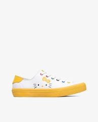 SKECHERS - Giày sneakers nữ phối dây Hello Kitty Street V'lites