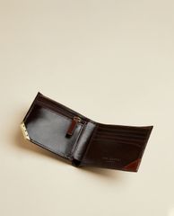 TED BAKER - Ví tiền nam dạng gập Korning