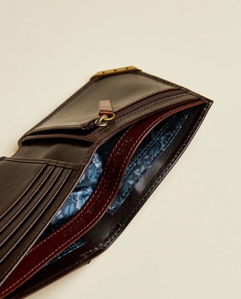 TED BAKER - Ví tiền nam dạng gập Korning
