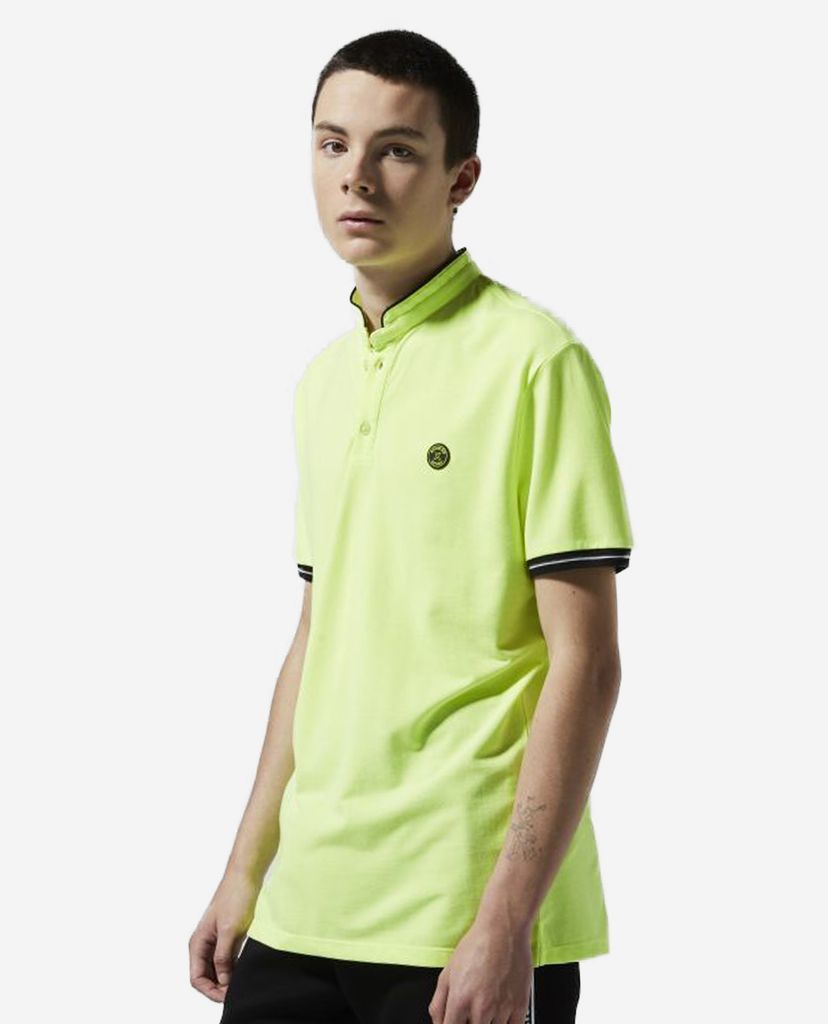 THE KOOPLES - Áo polo nam tay ngắn Yellow Cotton