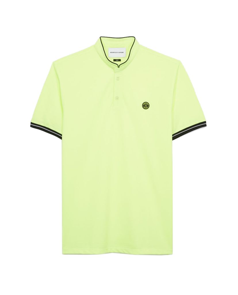 THE KOOPLES - Áo polo nam tay ngắn Yellow Cotton
