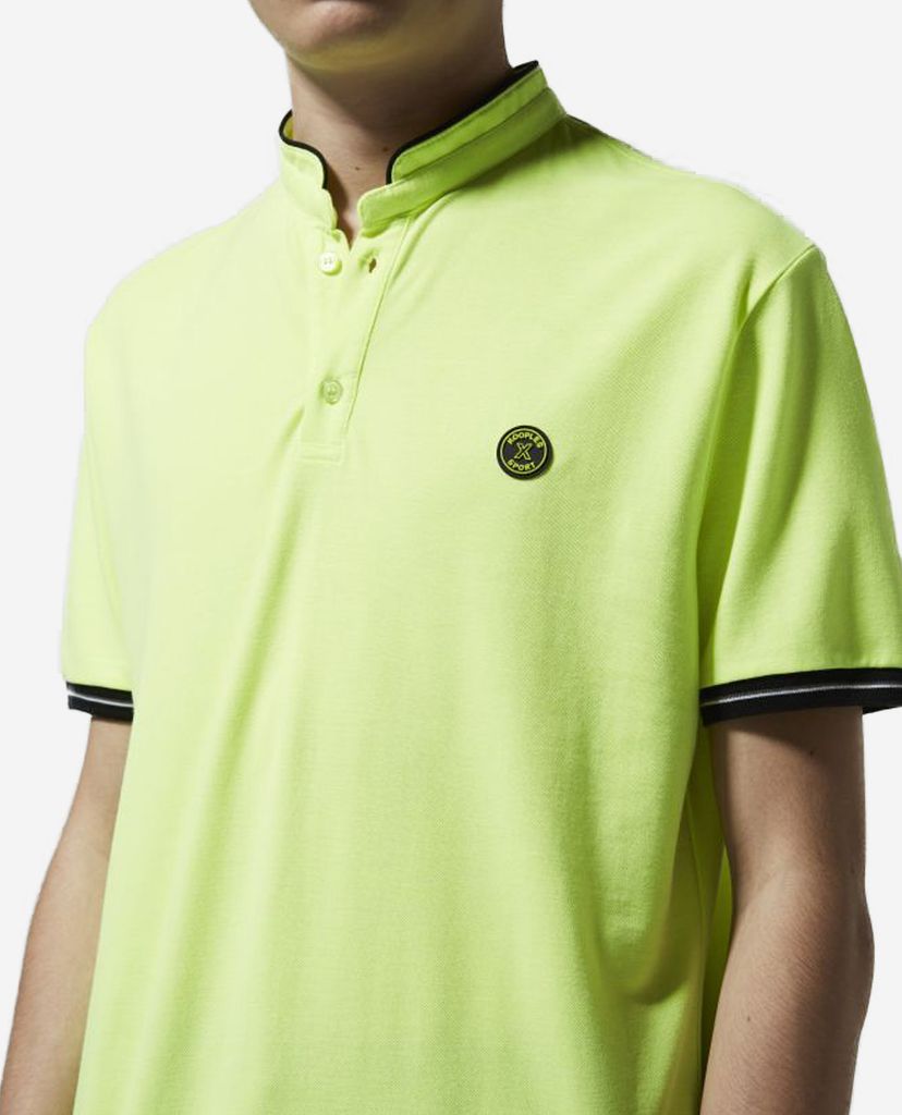 THE KOOPLES - Áo polo nam tay ngắn Yellow Cotton