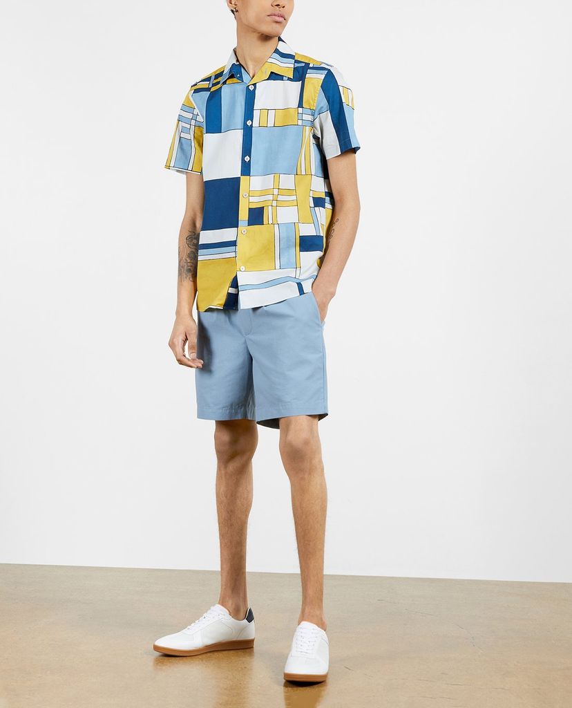 TED BAKER - Áo sơ mi nam tay ngắn Akton