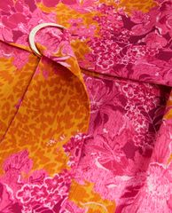 TED BAKER - Đầm maxi sát nách họa tiết hoa Bambia