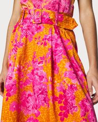 TED BAKER - Chân váy midi phối thắt lưng Jenday