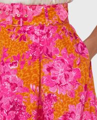 TED BAKER - Chân váy midi phối thắt lưng Jenday