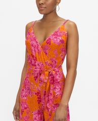 TED BAKER - Jumpsuits nữ hai dây cổ V phối thắt lưng thời trang