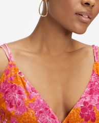 TED BAKER - Jumpsuits nữ hai dây cổ V phối thắt lưng thời trang