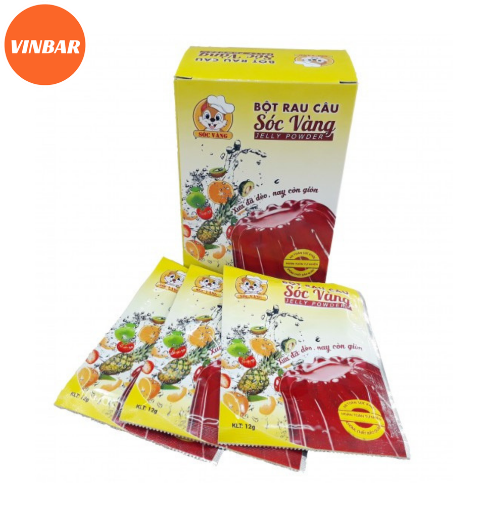 BỘT RAU CÂU JELLY CON SÓC VÀNG