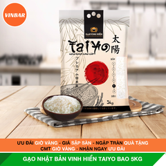 GẠO NHẬT BẢN VINH HIỂN TAIYO BAO 5KG