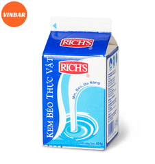 KEM BÉO THỰC VẬT RICH'S CREAMER - HỘP LÙN 454G