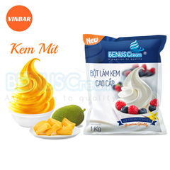 BỘT LÀM KEM TƯƠI BENUSCREAM VỊ MÍT