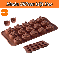 KHUÔN SILLICON MẶT HEO