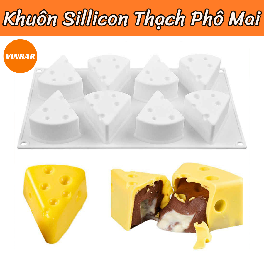 KHUÔN SILLICON THẠCH PHÔ MAI