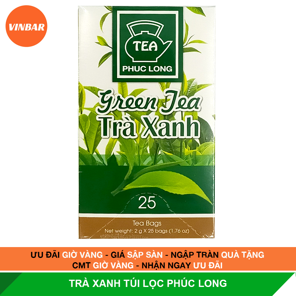 TRÀ XANH TÚI LỌC PHÚC LONG