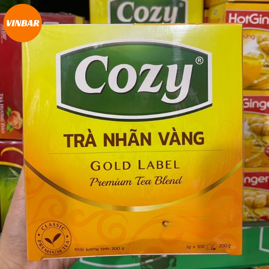 COZY GOLD LABEL HỘP 100 TÚI (18 HỘP/THÙNG)