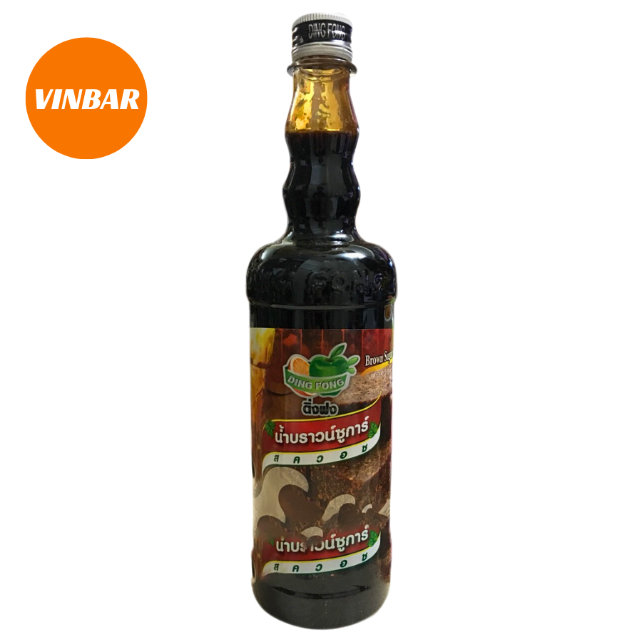 SIRO DING FONG ĐƯỜNG ĐEN 750ML (12 CHAI/ THÙNG)