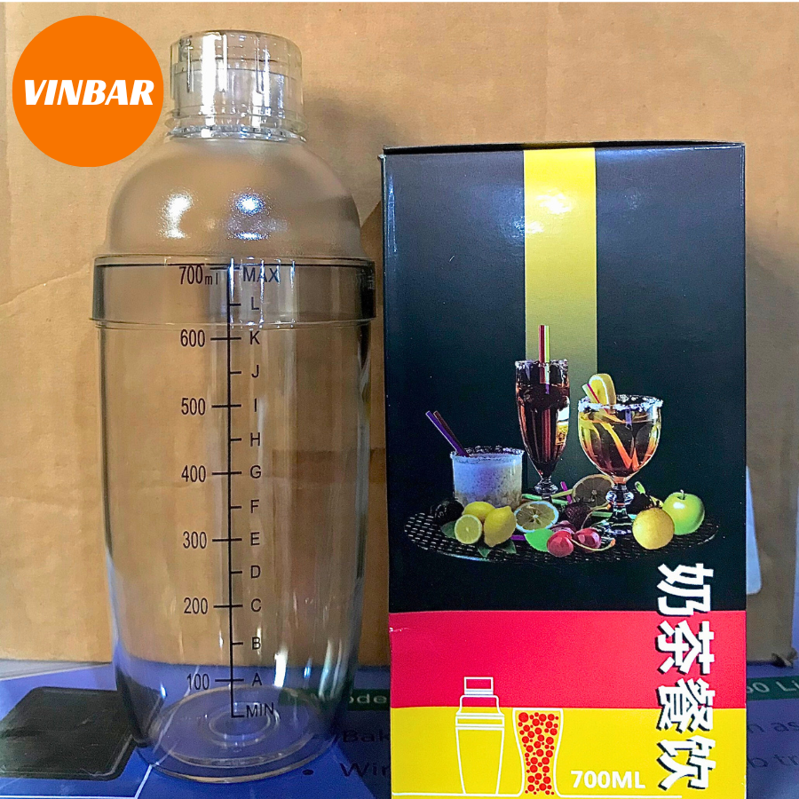 BÌNH SHAKER NHỰA 700ML