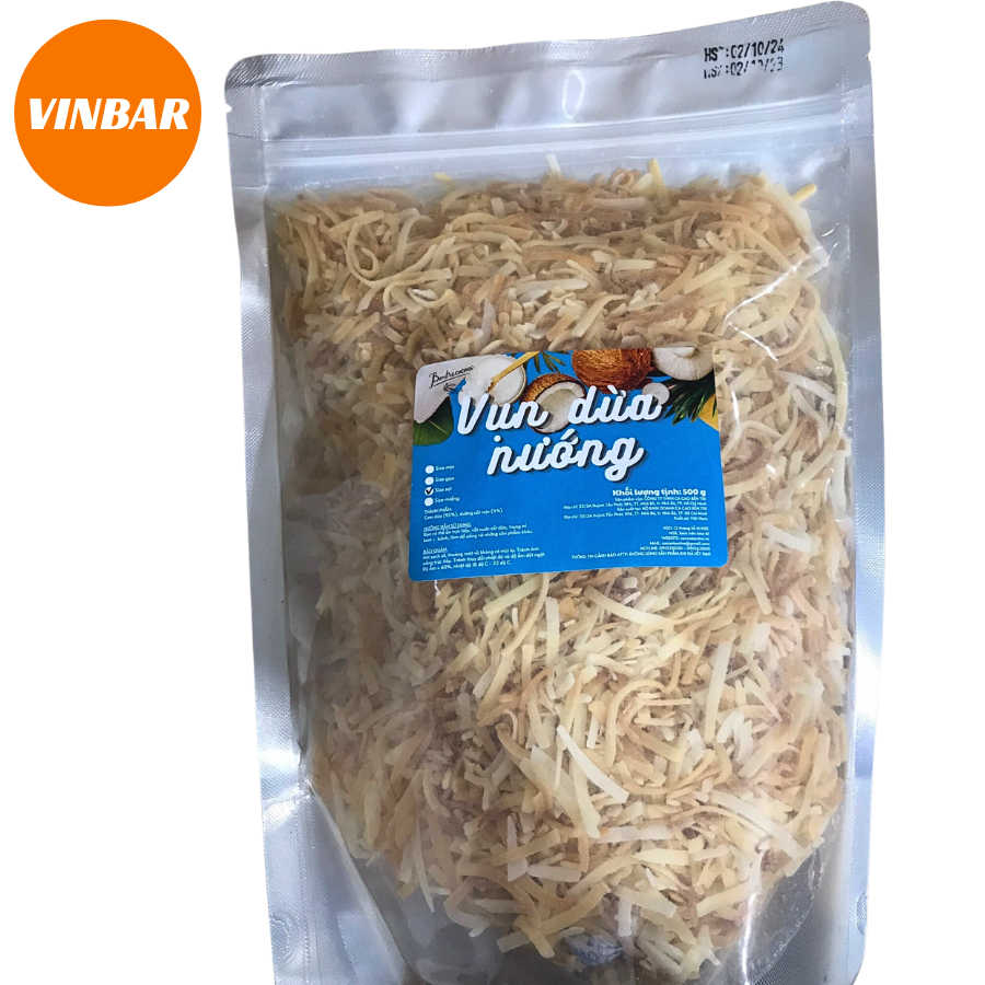 VỤN DỪA NƯỚNG 400GR (Dạng sợi)