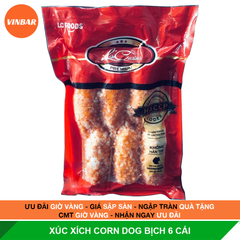 XÚC XÍCH CORN DOG (BỊCH 6 CÁI)