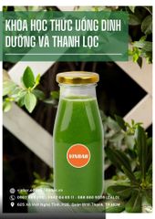 KHÓA HỌC THỨC UỐNG DINH DƯỠNG & THANH LỌC