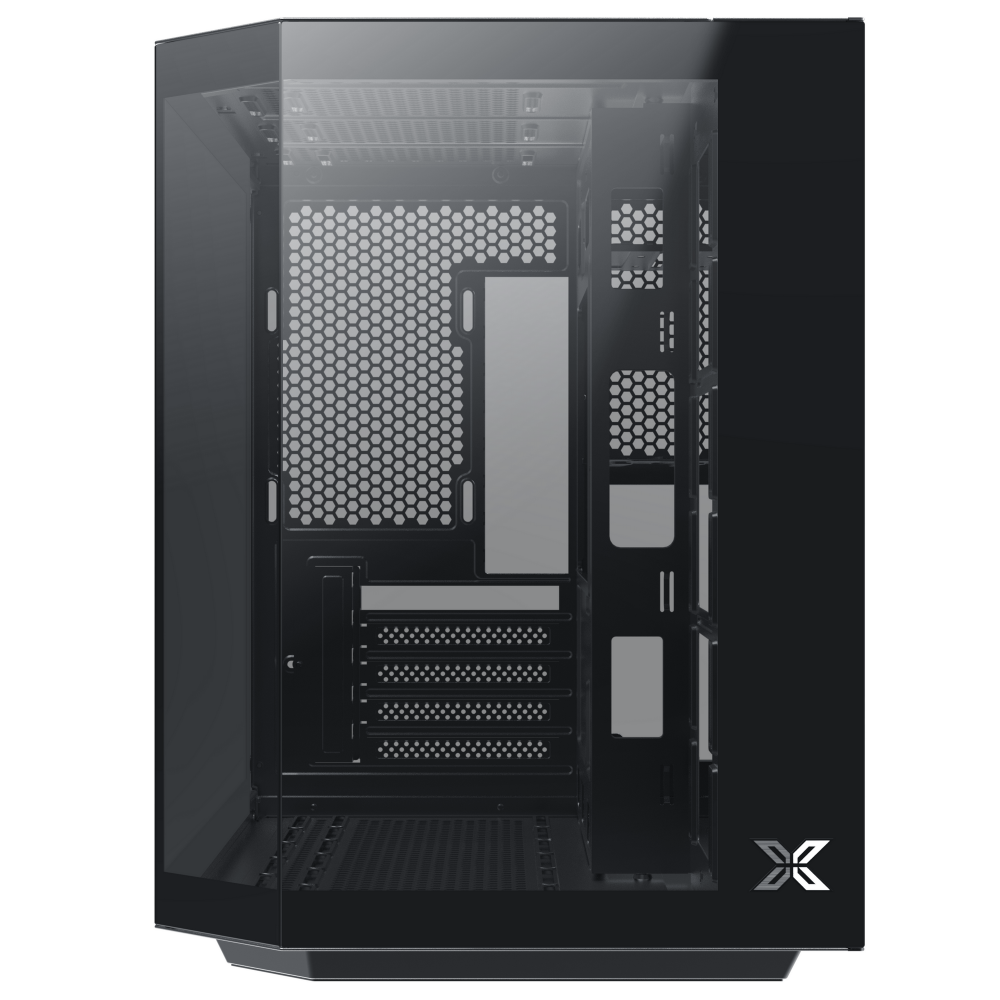 Vỏ Case XIGMATEK - CUBI M BLACK - PREMIUM GAMING M-ATX - 3 Mặt Kính - CHƯA KÈM FAN