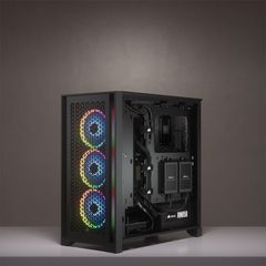 Case CORSAIR 4000D (BLACK), (WHITE)( TẶNG 2 FAN )