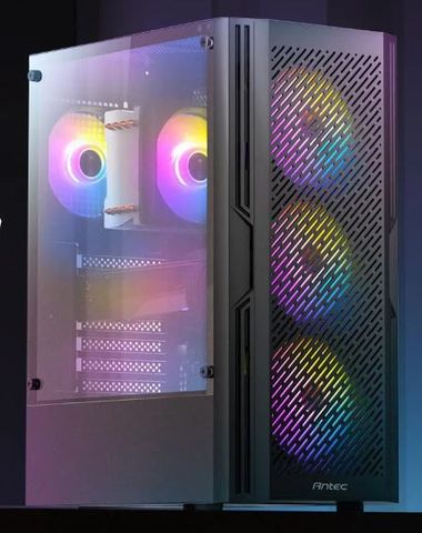 CASE ANTEC AX20 ELITE - SẴN 4 FAN LED RGB ( MID TOWER )