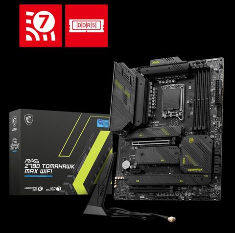 MAINBOARD Z790 MSI MAG TOMAHAWK MAX WIFI 7 + BLUETOOTH DDR5 NEW