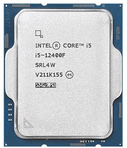 CPU Intel i5 12400F 4.4GHz / 6 Nhân 12 Luồng / 18MB NEW TRAY ( CHƯA KÈM FAN )