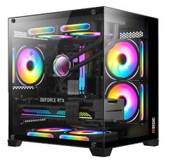 CASE MAGIC AQUA M ULTRA M-ATX BLACK NEW ( CHƯA KÈM FAN )