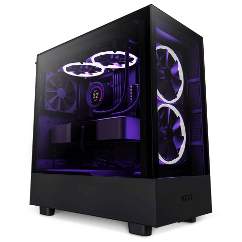 CASE NZXT H5 ELITE BLACK (TẶNG 2 FAN ARGB) NEW