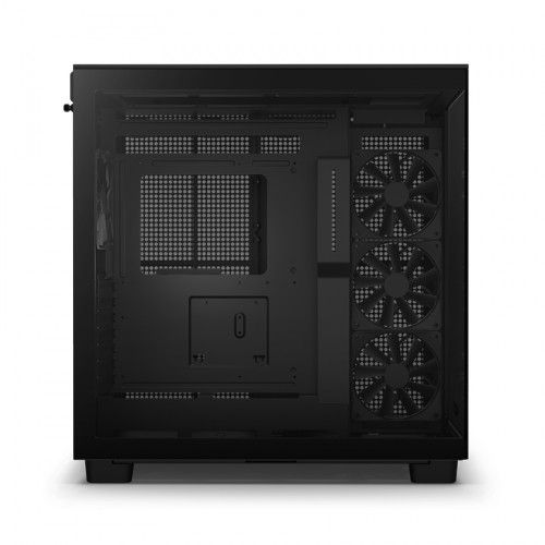 Case NZXT H9 Flow (BLACK), (White), ( TẶNG 4 FAN ) NEW