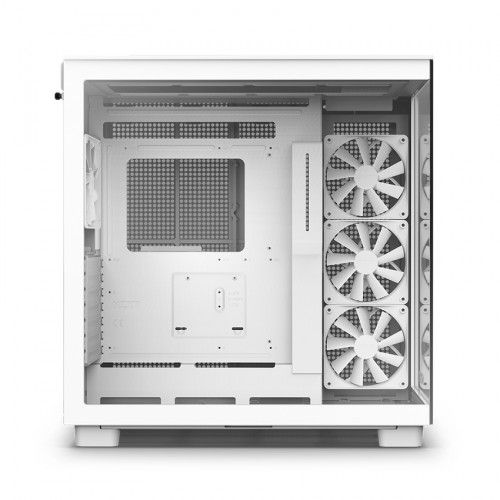 Case NZXT H9 Flow (BLACK), (White), ( TẶNG 4 FAN ) NEW